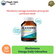 Blackmores Omega Daily Odourless / Tidak Berbau 30's | Suplemen Sehat