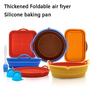 Baking Binaural Pan Foldable Air Silicone Pot Round/square/rectangular