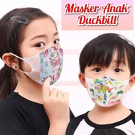 Masker Duckbill Anak 2-12 Tahun Karakter Lucu