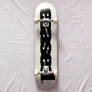 Erased “Classic White” 8.0” x 31.4” / 8.25” x 31.5” Custom Skateboard Complete