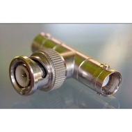 BNC T CONNECTOR BNC CONNECTOR T 1 BNC MALE TO 2 BNC FEMALE