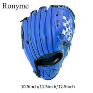 Ronyme Baseball Glove Teeball Glove Right Handed Thrower Infielders Mitt Hand Catcher Batting Glove 