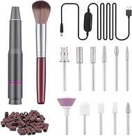 BillyBath Professional Nail Grinder 25000RPM 12 in 1 Electric Nail File Silent Nail Clippers with Ce