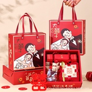 door gift kahwin fathers day gift Wedding Candy Gift Box Finished Product with Candy Return Gift Eng