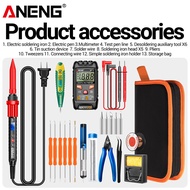 ANENG SL106ไฟฟ้าเครื่องเชื่อมเหล็กปลั๊ก Us/eu ชุดปลาย22/23เครื่องเชื่อมเหล็กการบำรุงรักษาการเชื่อมสอ