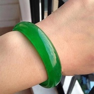 Jade bracelet Ice planted emerald bracelet Standard width Bangle quartzite jade ice planted emerald bracelet