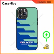 Falken Porsche 911 GT3 R Phone Case for iPhone 17 Pro Max / iPhone 16 Pro Max / 15 Pro Max / 13 / Sa