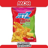 JETZ Tortilla Roasted Corn 140g - Snack Roasted Corn Flavored CornKeripik - Chiki Jetz Chips Delicio