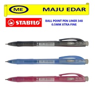 STABILO BALL POINT PEN LINER 348 XTRA FINE 0.5MM / FINE 0.7MM