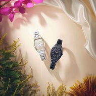 Seiko 精工 Lukia  Quartz Lukia Titanium analog solar radio Happy Collection ladies watch SSQW100 , SSQ