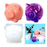 (JIE YUAN)DIY Epoxy Mold Pig Decoration Silicone Mold Epoxy Resin Molds Home Decoration Moulds