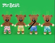 Mr bean戇豆先生泰迪熊公仔熊仔Teddy掛件吊飾掛飾台版