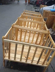 Wooden Crib for Baby