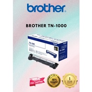 BROTHER ORIGINAL TN1000 TONER CARTRIDGE