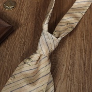 MCCEVTG Men's Retro Tie 9CM vintage vintage Hand-Made Thick Strip Big Tie