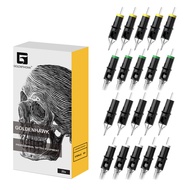 10PCS Cartridge Tattoo Needles RL RM RS M1 Stainless Steel 0.35mm Sterilized Safety Tattoo Needles F