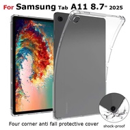 Shockproof Flexible Case For Samsung Galaxy Tab A11 8.7inch/ Tab A11 Plus Transparent Protective Cas