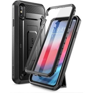 Original SUPCASE Unicorn Beetle Pro iPhone XS Max / XS / XR Full-Body Rugged Case Built-In Screen Pr