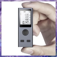 (GPBS) Mini Laser Distance Measurement Tool 131Ft/40M ±2mm Accuracy M/In/Ft Unit Switching Distance/