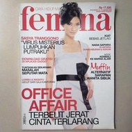 Majalah Femina 8 Januari 2009 - Cover Nadia + ada iklan Dian Sastro