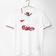 1996/97 LWP White Retro Short-Sleeve Soccer Jersey S-XXL