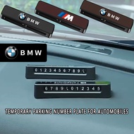 BMW M Car Phone Number Parking Card number dual number temporary parking number plat For BMW E36 E46