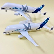 MÔ HÌNH MÁY BAY VẬN CHUYỂN SIÊU HẠNG "AIRBUS A330-700L BELUGA" HỢP KIM CAO CẤP TỈ LỆ 1:400 (20CM)