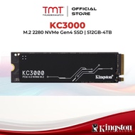 Kingston KC3000 M.2 2280 PCIe NVMe Gen4 SSD SKC3000S/SKC3000D (512GB/1024GB/2048GB/4096GB)