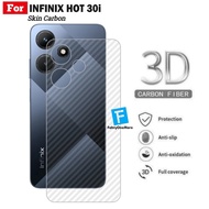 Skin Carbon Infinix Hot 30i Garskin Anti Jamur Belakang Handphone