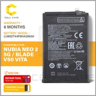 Battery For ZTE NUBIA NEO 2 5G Z2352N / NUBIA NEO 3 5G / BLADE V50 VITA , Li3852T44P8HA26650 | 6000 