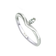 A.CEMI Miguel Star White Topaz Buildable Gems Ring แหวนเงินแท้ พลอยแท้ไวท์โทปาซ