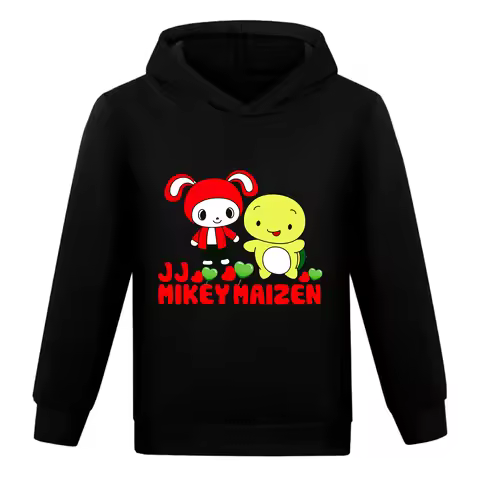JJ Mikey Maizen Hoodie Unisex Long Sleeve Boys Girls Hooded Sweatshirt Harajuku Streetwear 2025 Yout