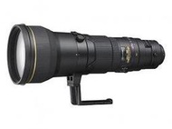 【中野數位】NIKON AF-S 600mm F4G AF-S ED VR 640G 大砲 公司貨