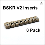 [oqing] AFC Plug-in BSKR Berserker MTL RTA V2 Mini RTA Insert PEEK 8 Pack Fit BSKR V2 / V2 Mini 22mm