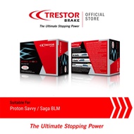 Trestor Rear Brake Shoes for Proton Savvy / Saga BLM (D0229B)