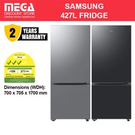 SAMSUNG RB43DG6005B1SS / RB43DG6005S9SS 427L 2-DOOR FRIDGE | Bottom Freezer | 3 Ticks