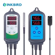 Inkbird US Plug 110V ~ 240Vอุณหภูมิเทอร์โมITC-308 + ตัวควบคุมความชื้นHumidistats IHC-200สามารถเชื่อม