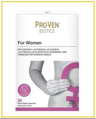 PROVEN 樸若芬女士護理益生菌蔓越莓膠囊30粒 BIOTICS FOR WOMEN 30 CAPSULES