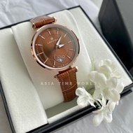 [Original] Lofoten F2318M RG-10 Sapphire Glass Women Watch with Brown Leather strap / Balmer
