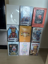 Bearbrick 400% 小判 Ironman 星矢 EVA