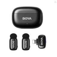 (Docooler)BOYA mini 2.4G Wireless Microphone System Phone Microphone Lapel Microphone AI Voice Chang