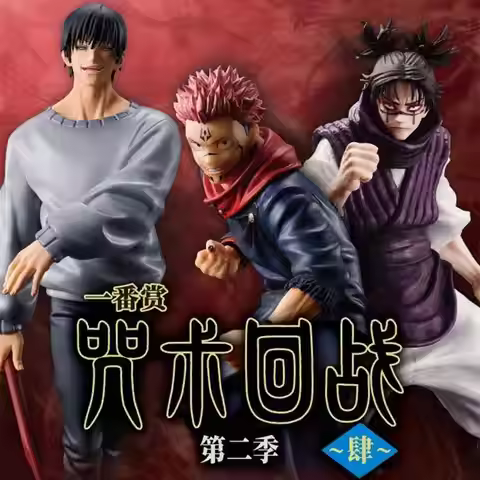 100% Original Bandai Jujutsu Kaisen Ichiban Kuji Choso Ryomen Sukuna Fushiguro Toji Anime Figures To