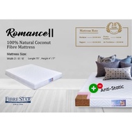 Fibre Star Anti-Static+Bamboo Fabric 100% Full Coconut Fibre Mattress /Fibre Star Mattress/ 椰丝床