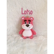 Lotso Toy Story Crochet Doll Lotso Toy Story Amigurumi/ Lotso Toy Story Crochet/