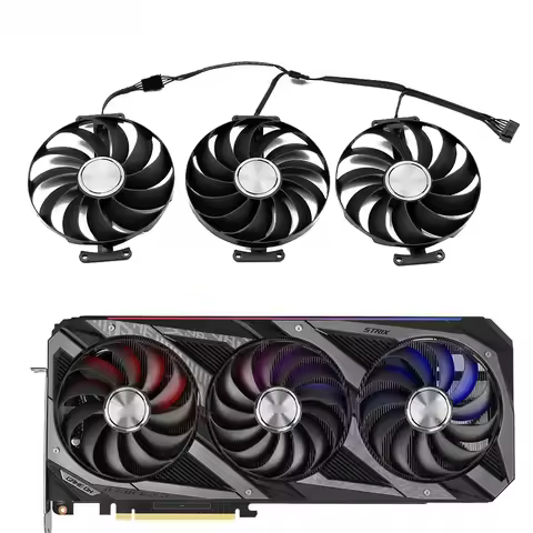 95MM 4Pin GPU Cooling Fan CF1010U12D For ASUS Rog Strix RTX3060 3070 3080Ti 3090 RX6700 Graphics Vid