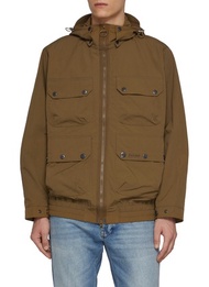 BARBOUR RE-ENGINEERED HOODED SHOWERPROOF FLIGHT BEDALE JACKET