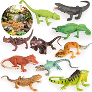 Simulation Reptile Model Lizard Umbrella Lizard Chameleon Spinosaurus Leopard Print Gecko Children's