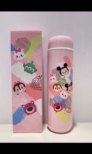 迪士尼Disney TsumTsum款不銹鋼保溫瓶 300ml 珠光粉