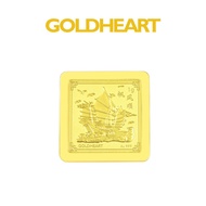 Goldheart 999 Gold 1G Smooth Sailing Bar