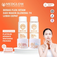 MEDGLOW CLINIC Paket FLEK HITAM HIPERPIGMENTASI ADVANCE WHITENING Caviar Stemcell EGF Salmon DNA Ski